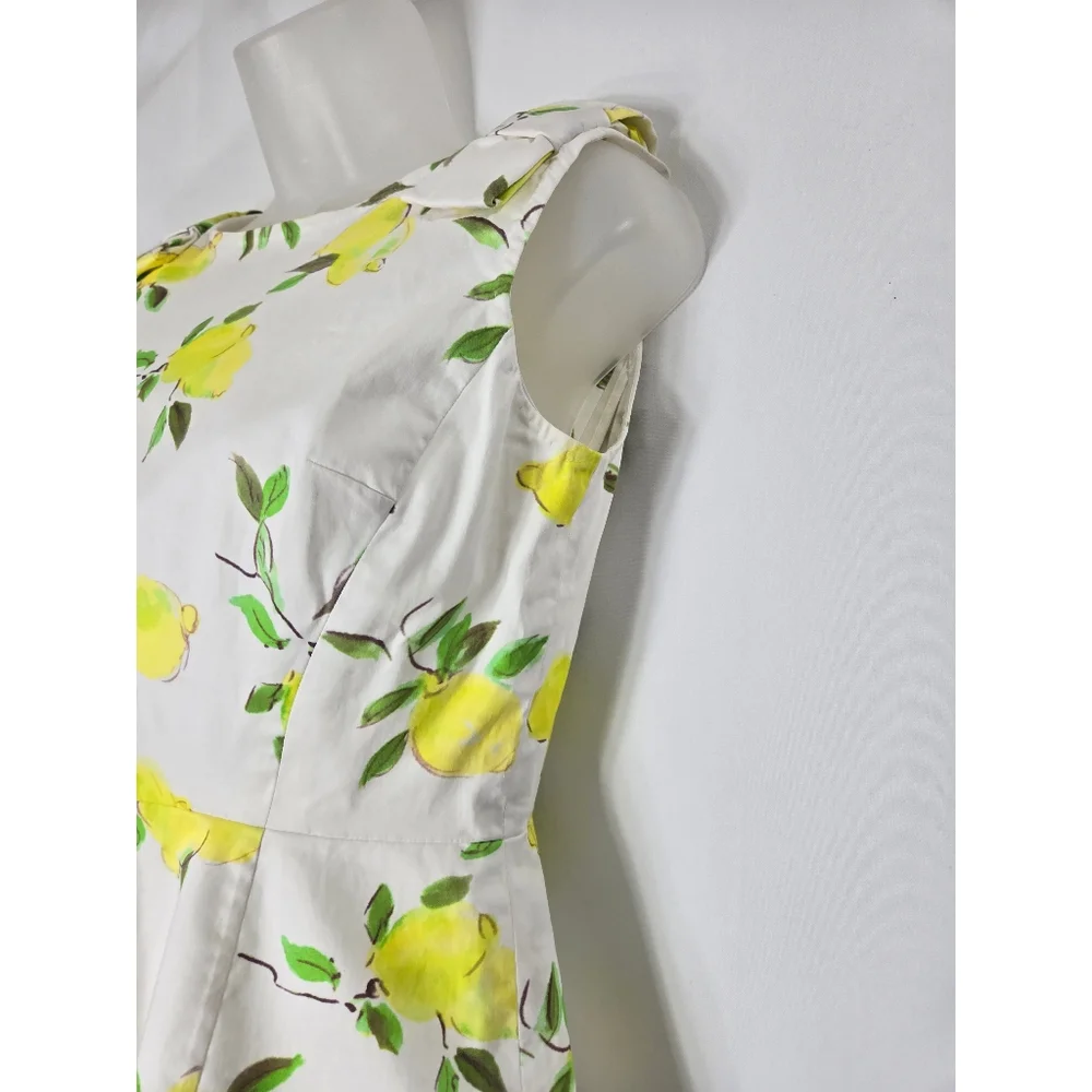 Kate Spade Thalia Peplum Top In Lyric Lemon